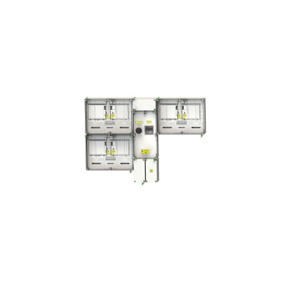 Csatári Plast csoportos mérőhely PVTCS 2-3 Á-V (CSP21.tT003)