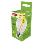   LED izzó Filament Mini Globe / E14 / 3,4 W (40 W) / 470 lm / Meleg fehér