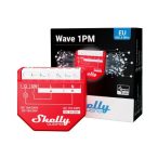   Shelly Qubino Wave 1PM egy áramkörös, fogyasztásmérős okosrelé, Z-Wave protokoll kompatibilis