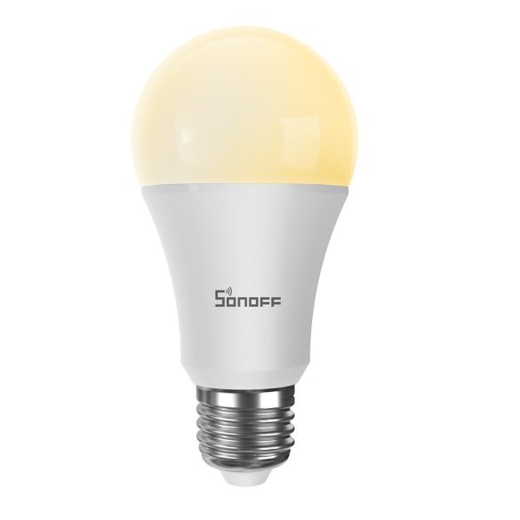 Sonoff B02-BL-A60 CW fehér fényű (hideg/meleg) WiFi + Bluetooth LED okosizzó (E27)