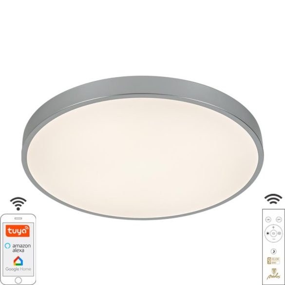 LED mennyezeti lámpa OPÁL + távvezérlő + Wifi 48W - LC902AS/SI