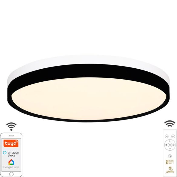 LED mennyezeti lámpa OPÁL + távvezérlő + Wifi 48W - LC902IB