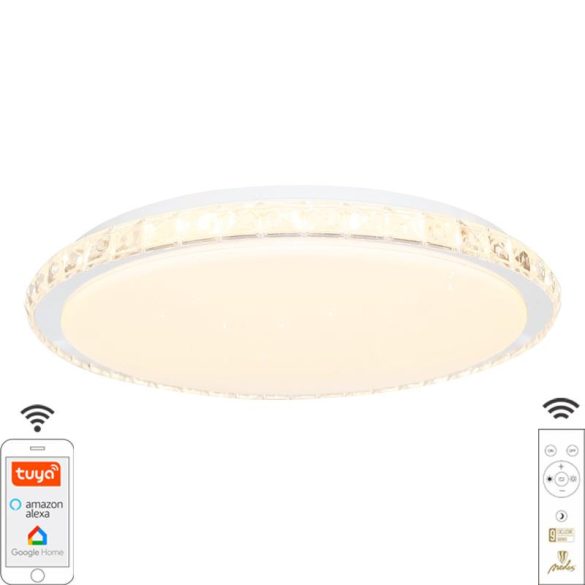 LED mennyezeti lámpa OPÁL + távvezérlő + Wifi - LC912R