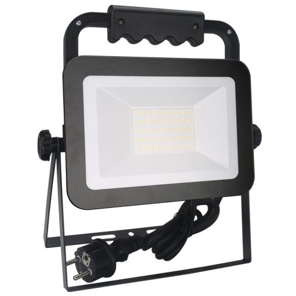 LED HQ reflektor 30W + fogantyú / 4000K / BK / H - LF2023H