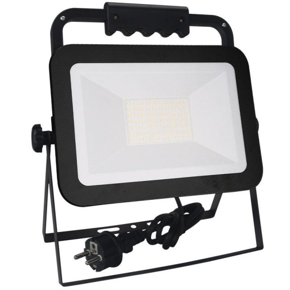 LED HQ reflektor 50W + fogantyú / 4000K / BK / H - LF2024H