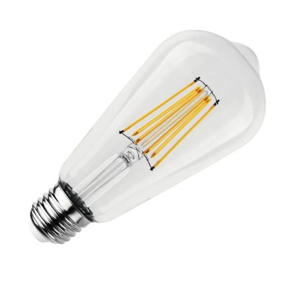 LED Filament 12W - ST64 / E27 / 4000K - ZLF925